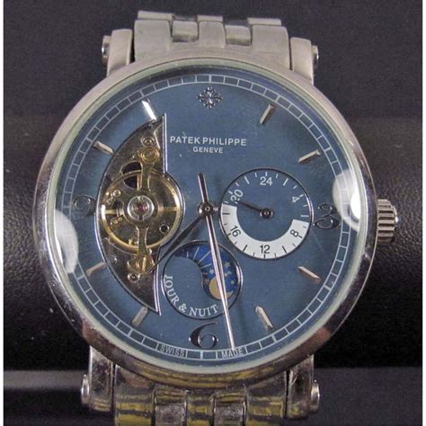 patek philippe geneve swiss made automatic zifferblatt mit schneeflocke|Patek Philippe watch.